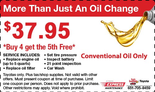 Services Deals Rudy Luther Toyota picture regarding Toyota Service Coupons Printable named Company Deals Rudy Luther Toyota